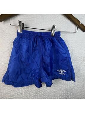 Umbro Boys Checkerboard Soccer Shorts Cobalt Blue XXS